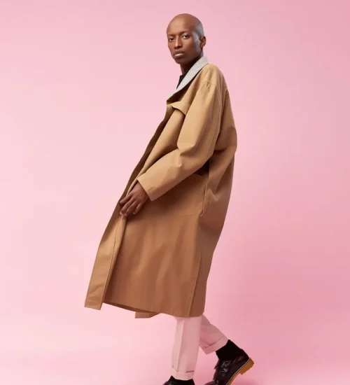 Fashion-forward Portrait on Pink