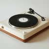 Modern Turntable with Mid-Century Flair